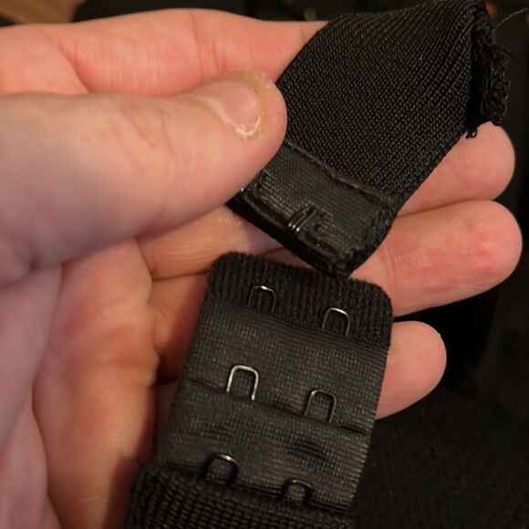 Bebe Black Sia Cage Bandage Embellished Dress - Picture 15 of 16